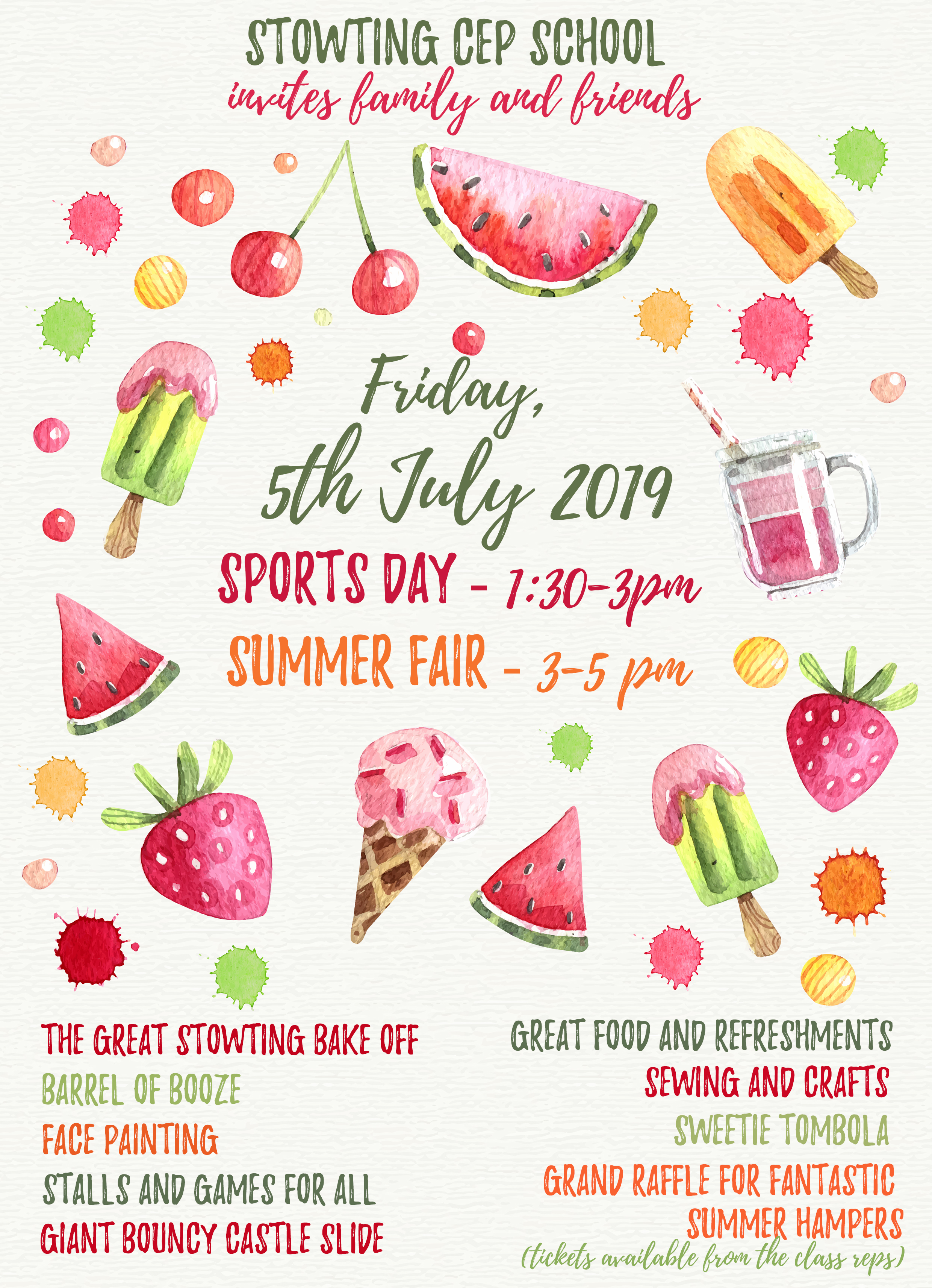 Lifeboat Lettings sponsoring Stowting School Summer Fair 2019